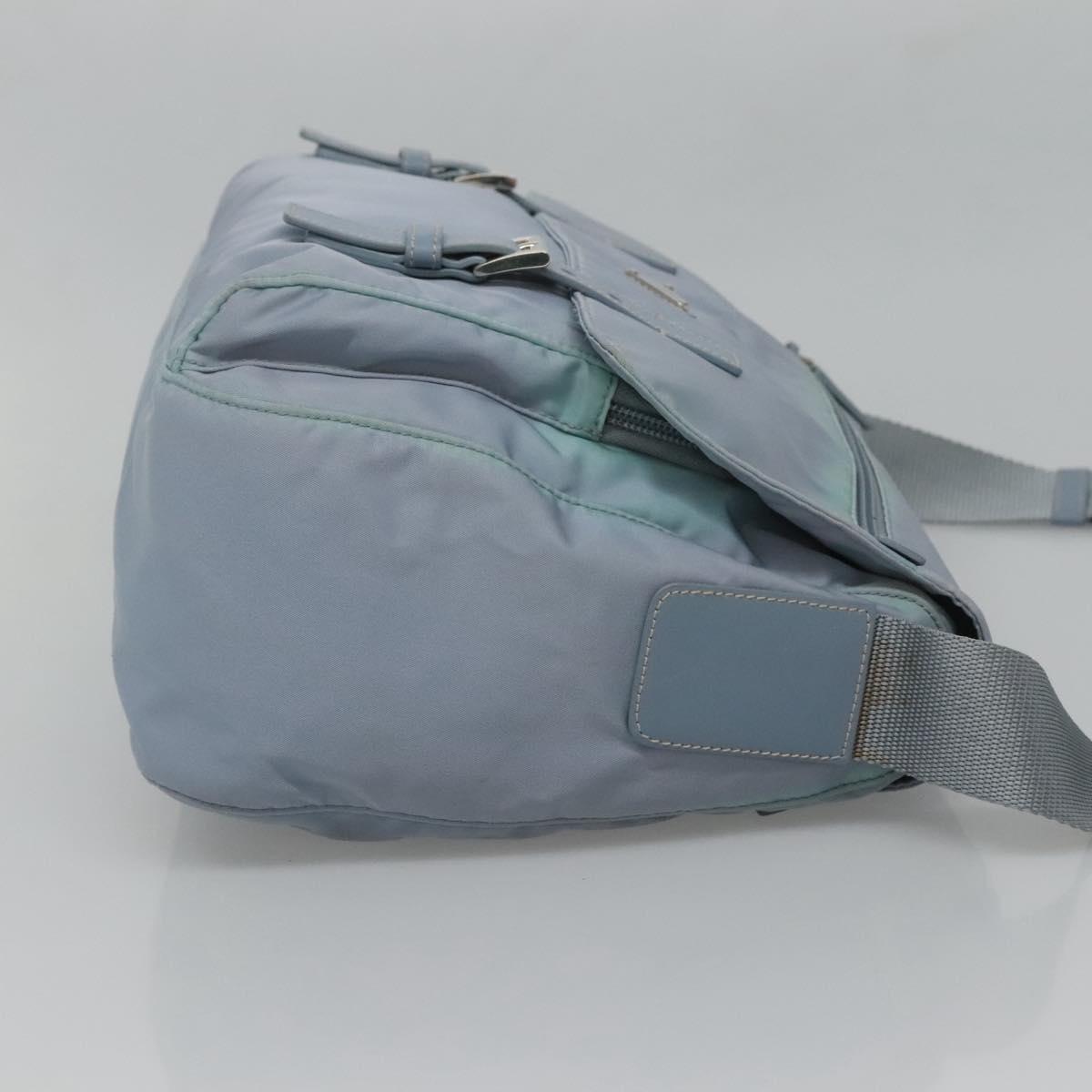 Prada Blue Nylon Tessuto