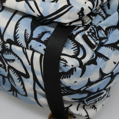 Fendi Blue Nylon Backpack