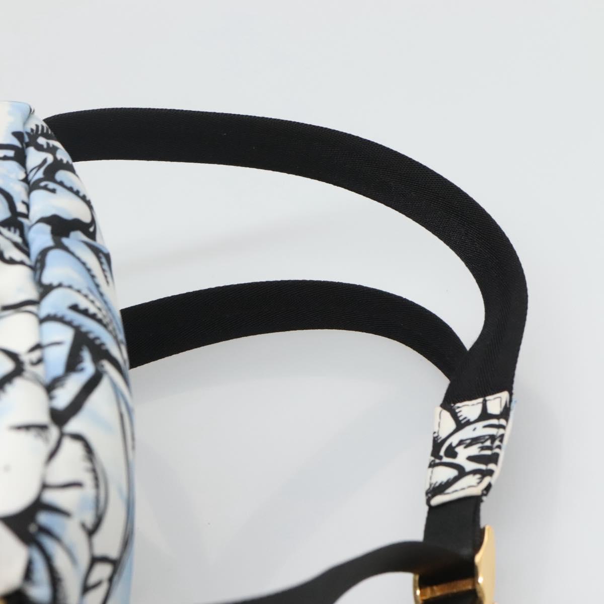 Fendi Blue Nylon Backpack