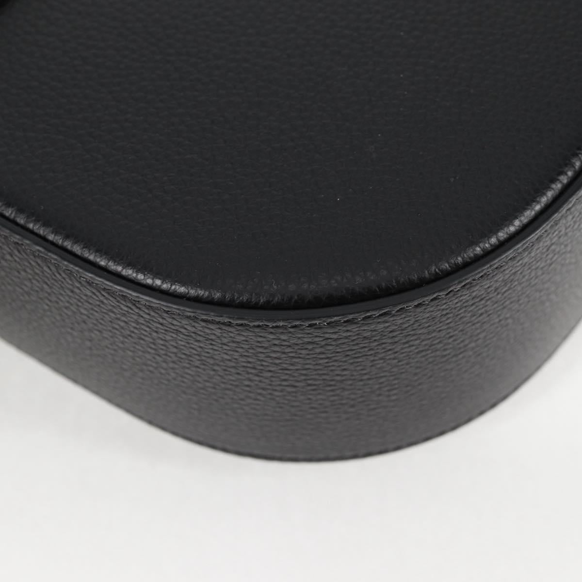Versace Black Leather Medusa