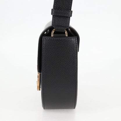Versace Black Leather Medusa