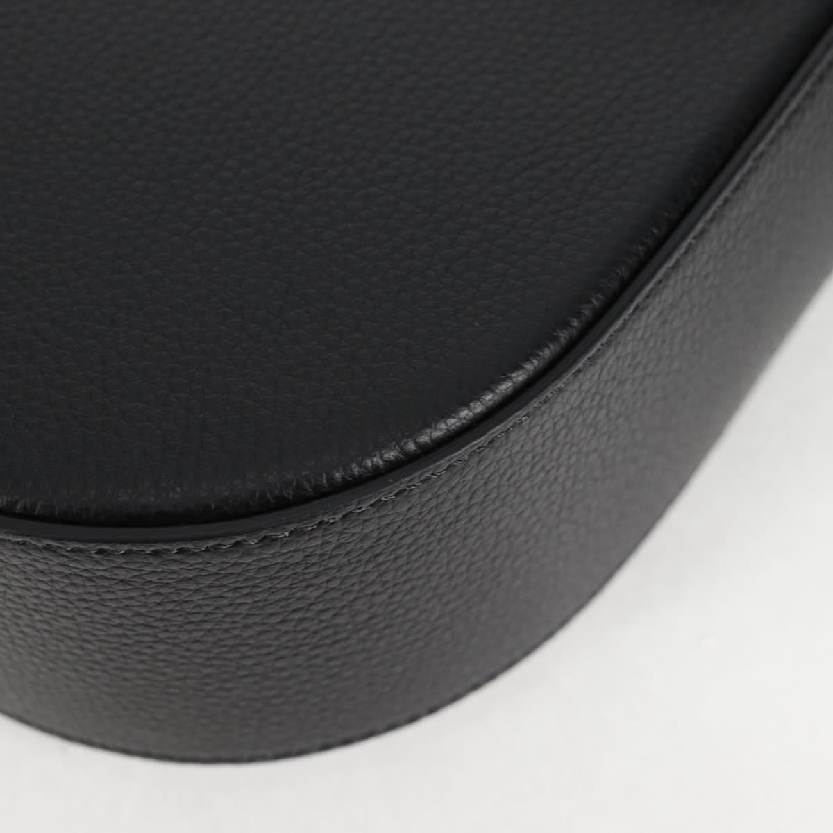 Versace Black Leather Medusa