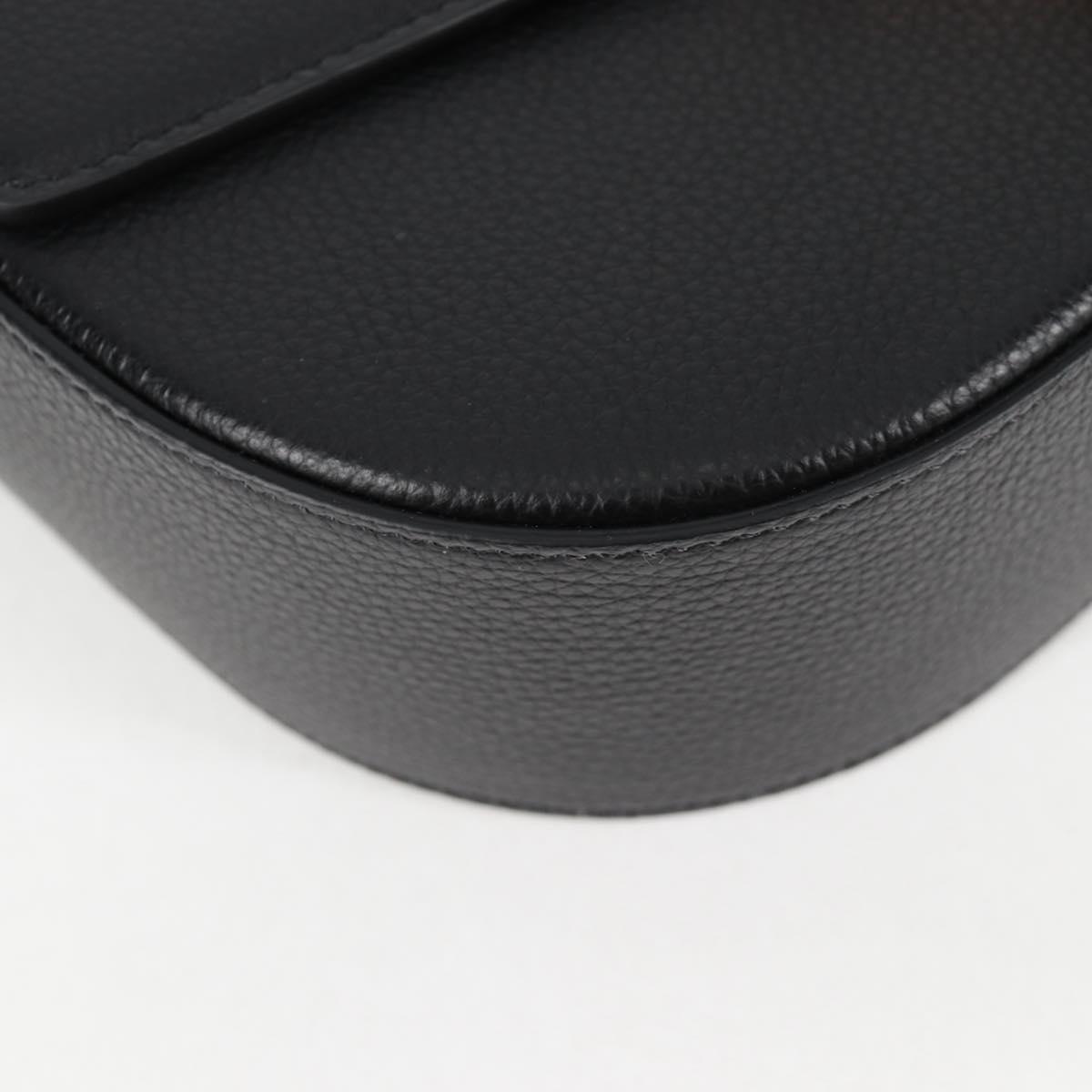 Versace Black Leather Medusa