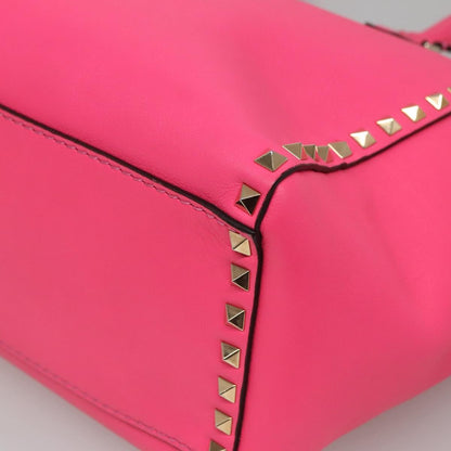 Valentino Garavani Pink Leather Rockstud