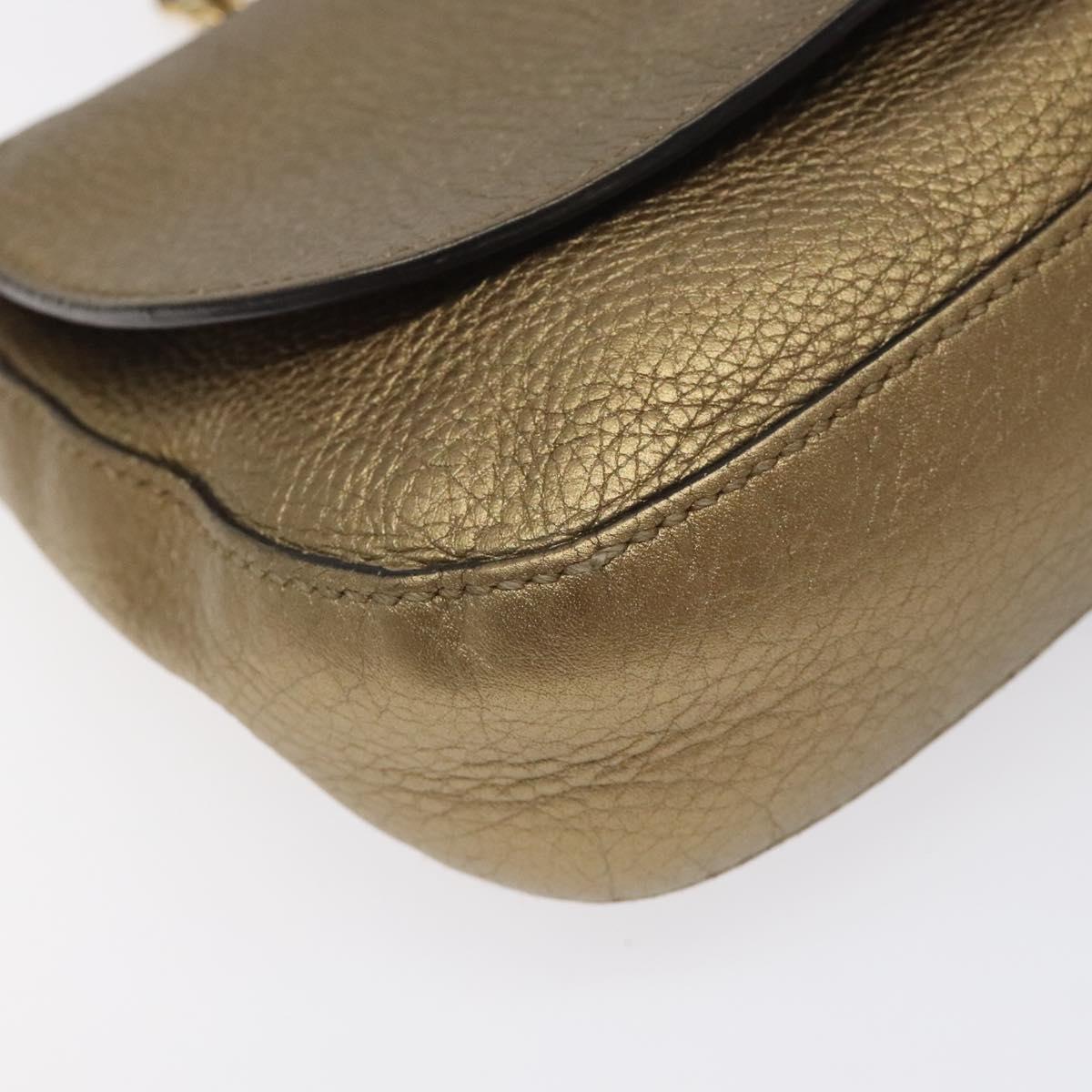 Gucci Gold Leather Soho