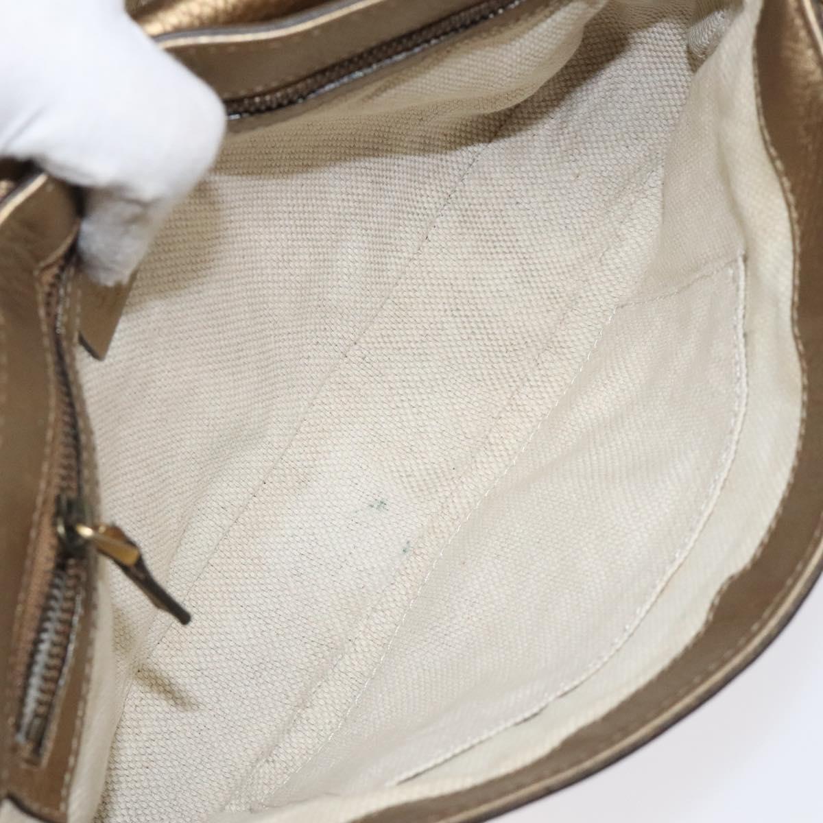 Gucci Gold Leather Soho