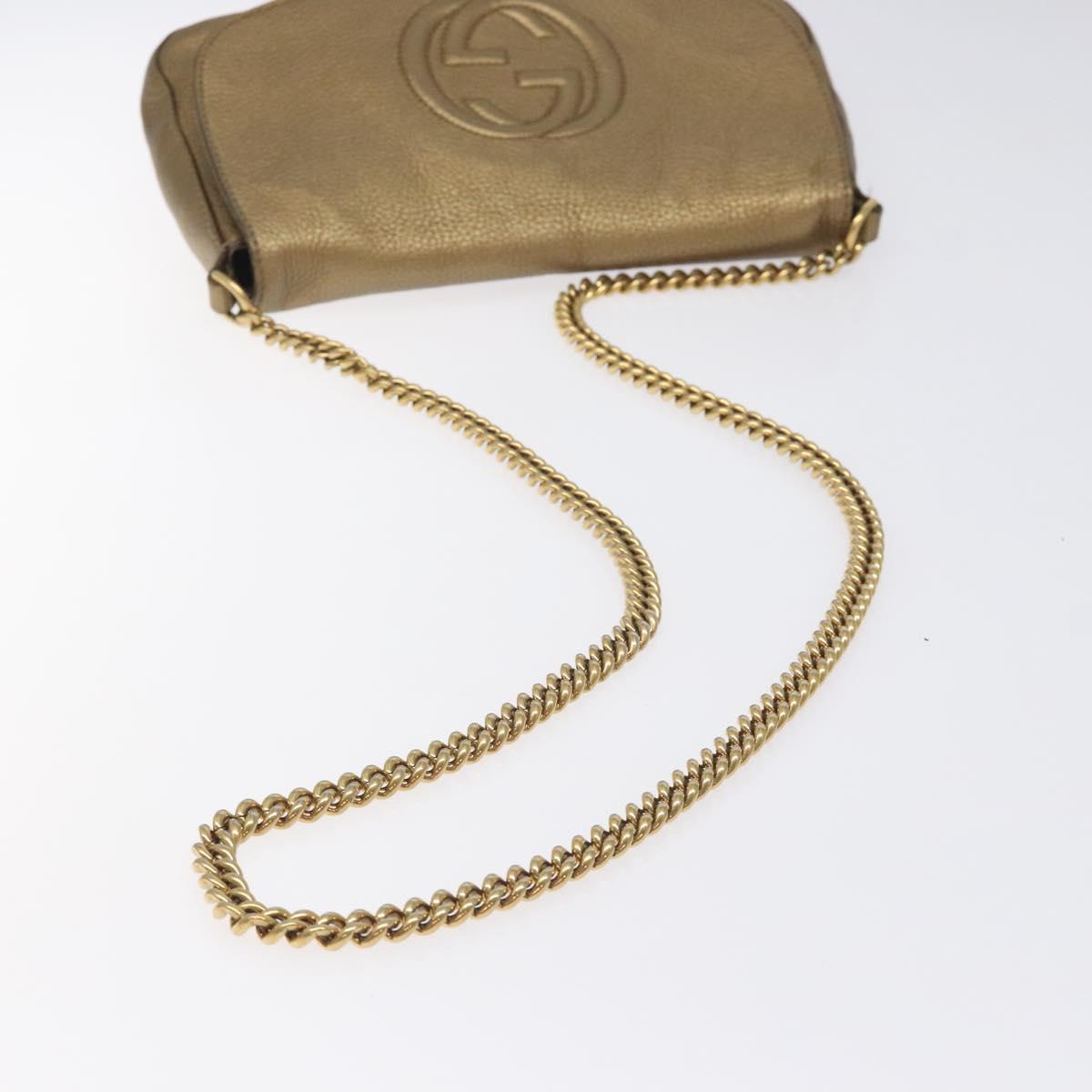 Gucci Gold Leather Soho