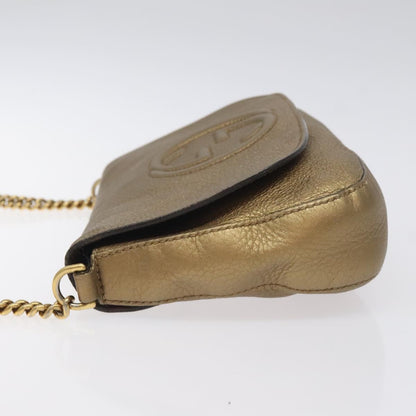 Gucci Gold Leather Soho