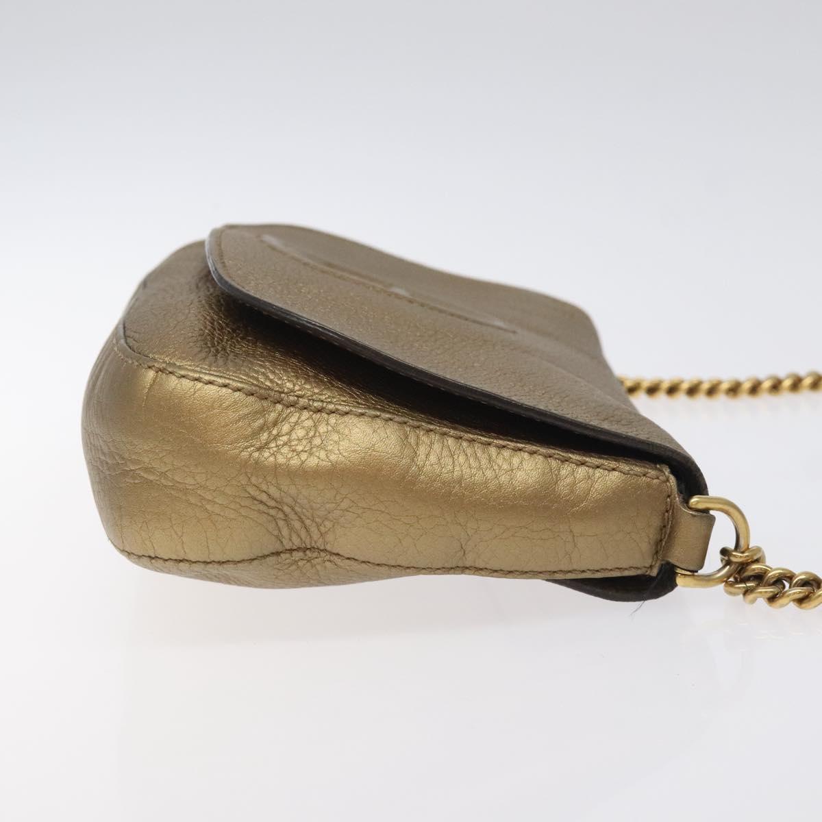 Gucci Gold Leather Soho