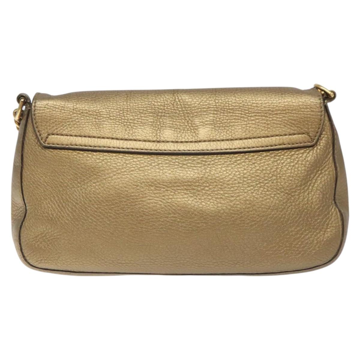 Gucci Gold Leather Soho