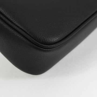 Versace Black Leather Medusa