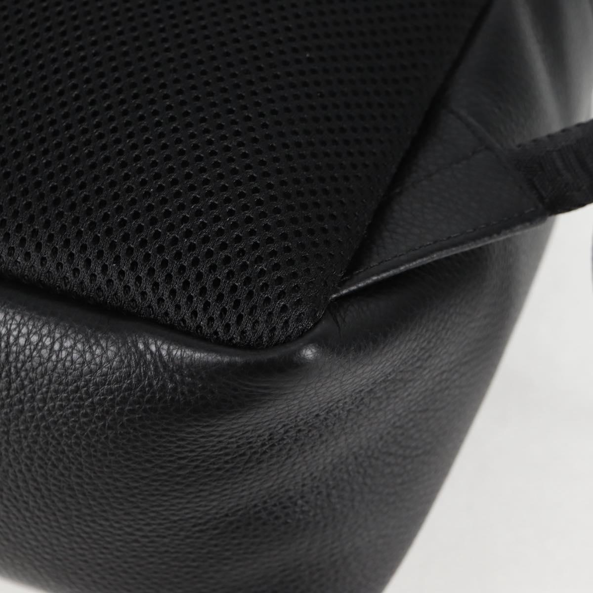 Versace Black Leather Medusa