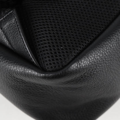 Versace Black Leather Medusa