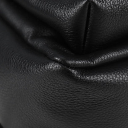 Versace Black Leather Medusa