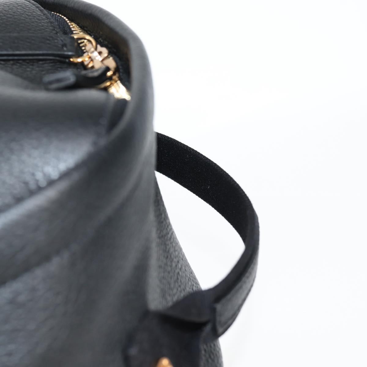 Versace Black Leather Medusa