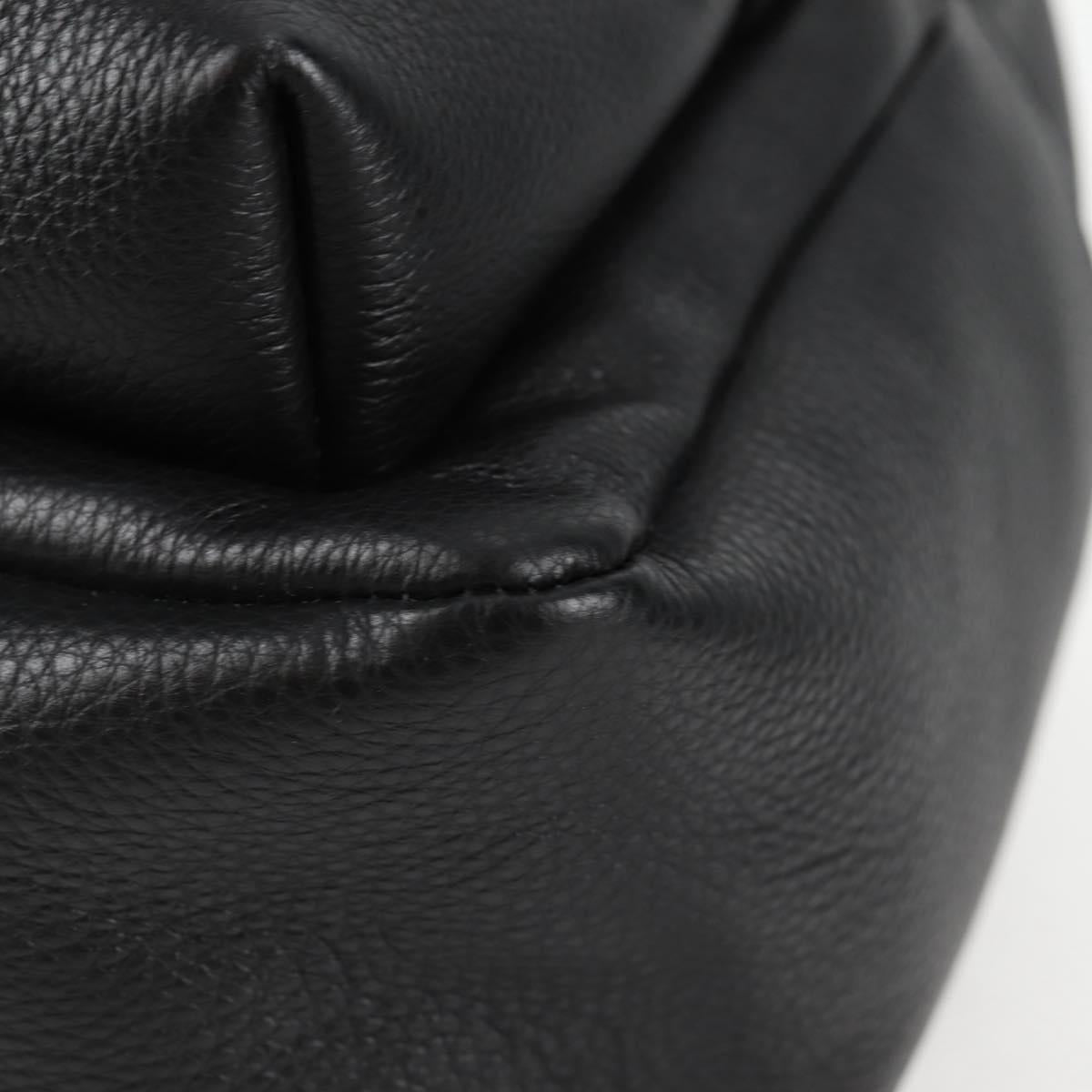 Versace Black Leather Medusa