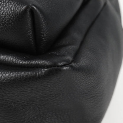 Versace Black Leather Medusa