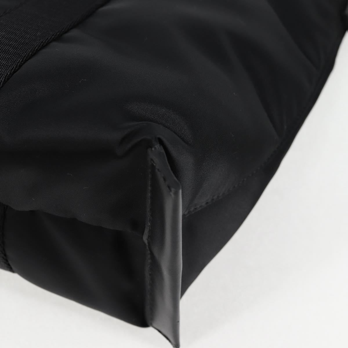 Versace Black Nylon Medusa