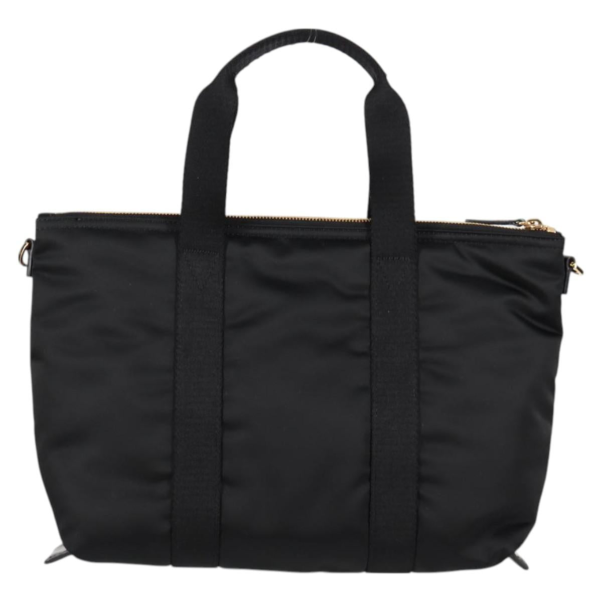 Versace Black Nylon Medusa