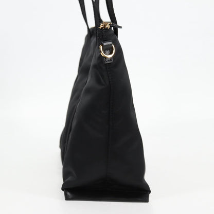 Versace Black Nylon Medusa