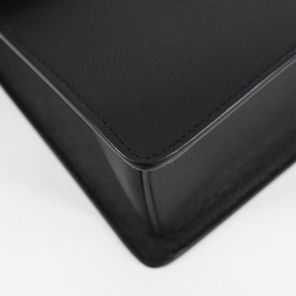 Versace Black Leather Medusa