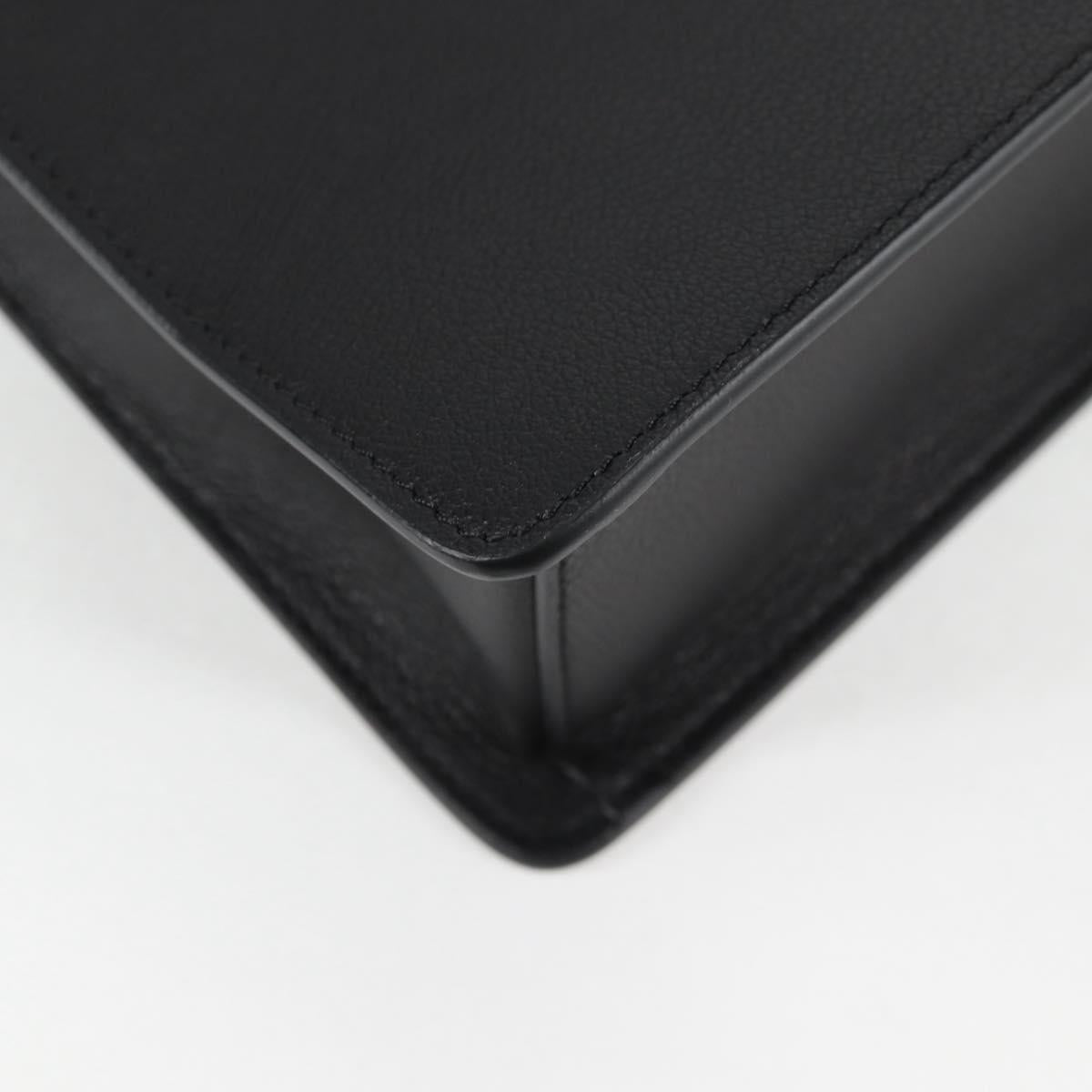 Versace Black Leather Medusa