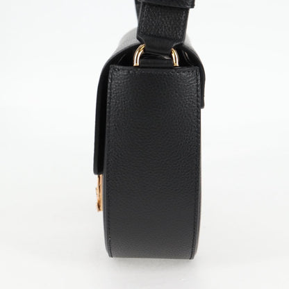 Versace Black Leather Medusa