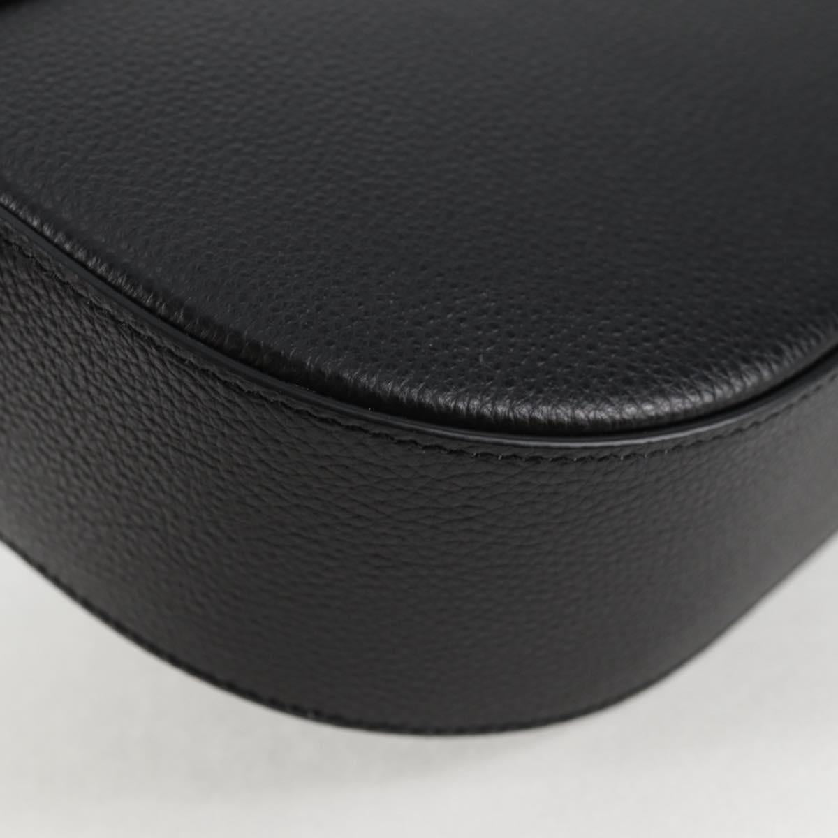 Versace Black Leather Medusa