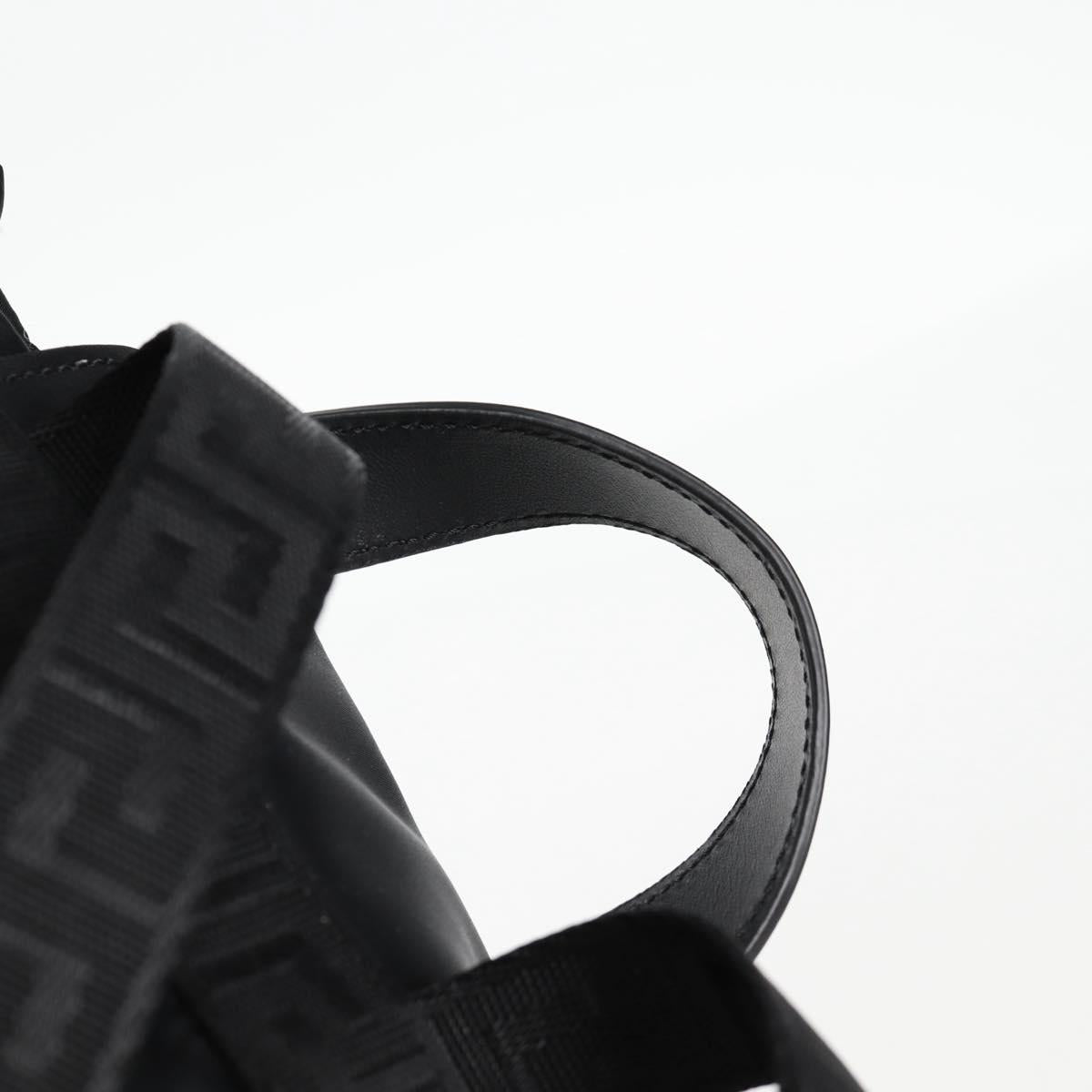 Versace Black Nylon Medusa
