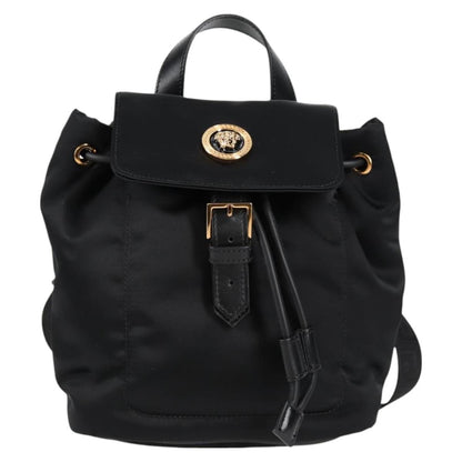 Versace Black Nylon Medusa