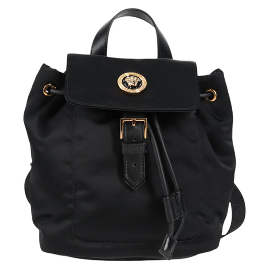 Versace Black Nylon Medusa