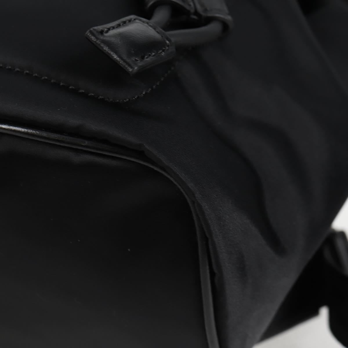 Versace Black Nylon Medusa