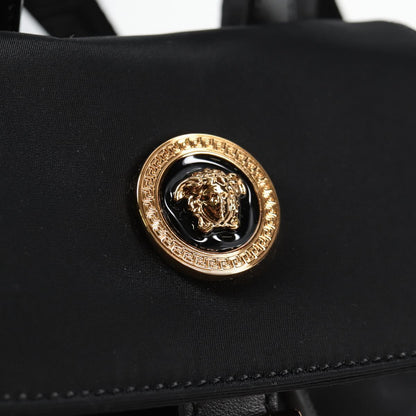 Versace Black Nylon Medusa