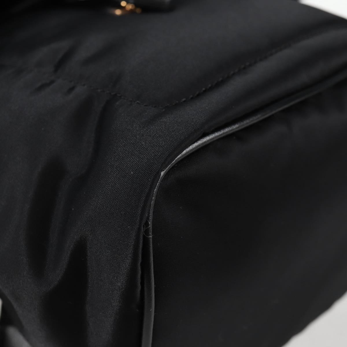 Versace Black Nylon Medusa