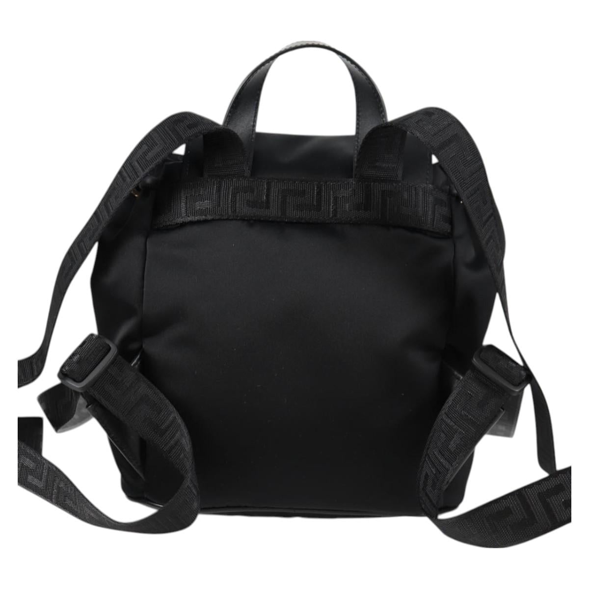 Versace Black Nylon Medusa
