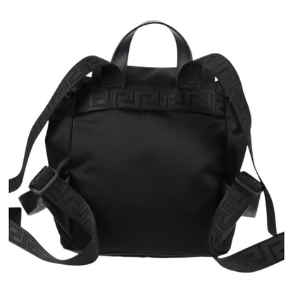 Versace Black Nylon Medusa