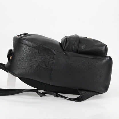 Versace Black Leather Medusa