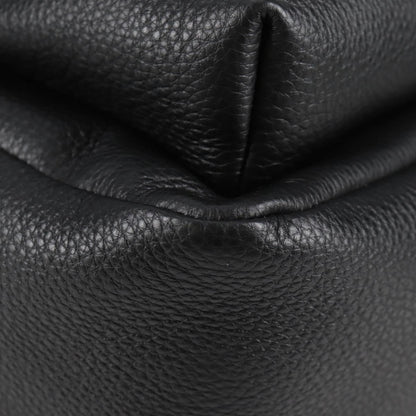 Versace Black Leather Medusa