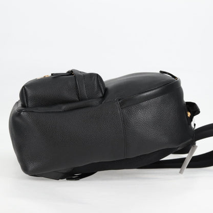 Versace Black Leather Medusa