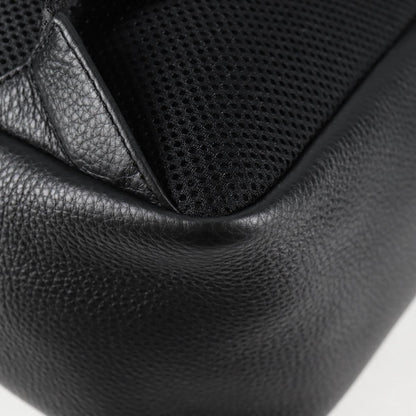 Versace Black Leather Medusa