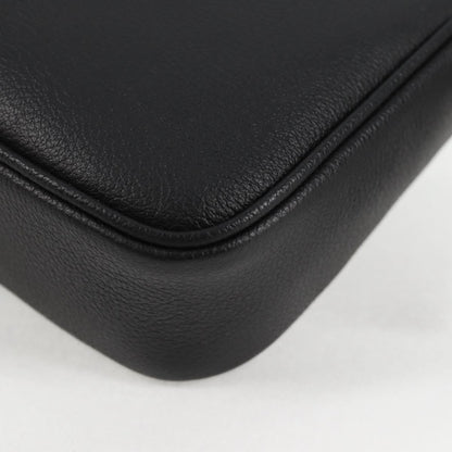 Versace Black Leather Medusa
