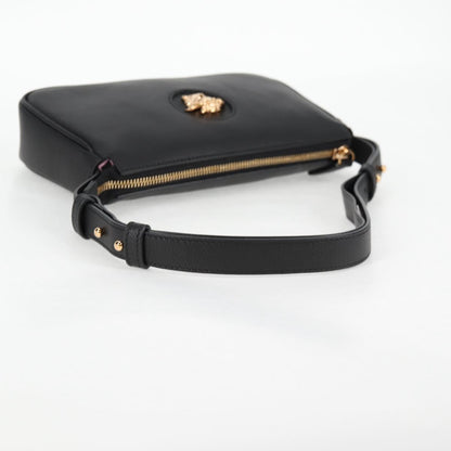 Versace Black Leather Medusa