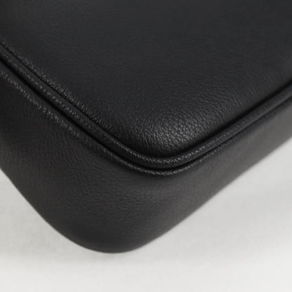 Versace Black Leather Medusa