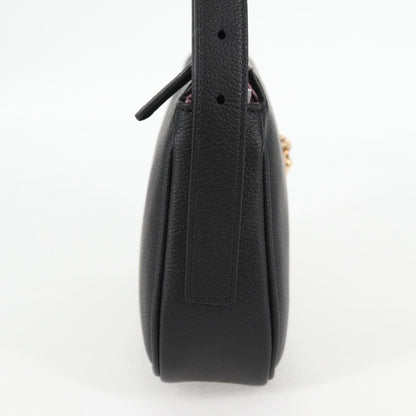 Versace Black Leather Medusa
