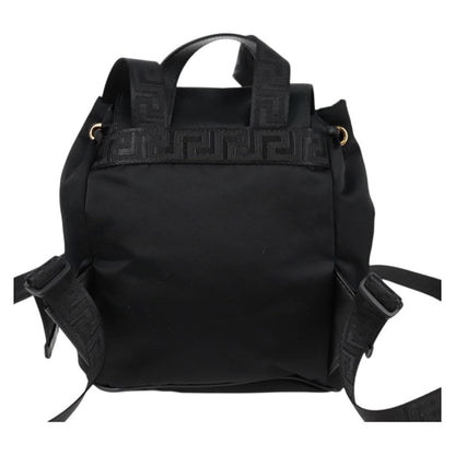 Versace Black Nylon Medusa