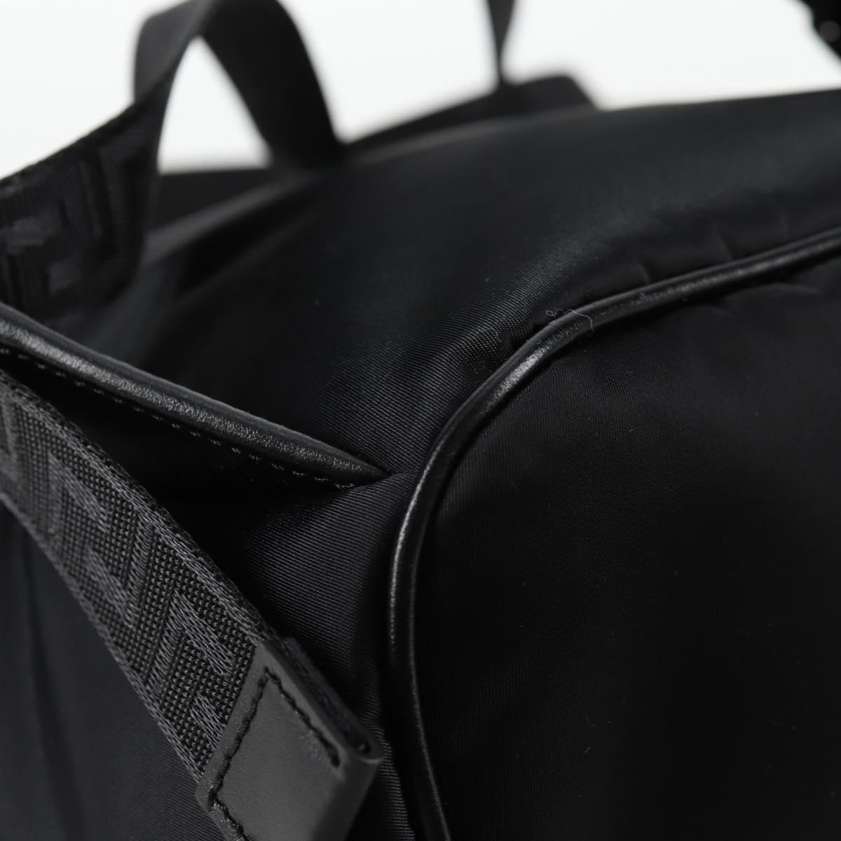 Versace Black Nylon Medusa