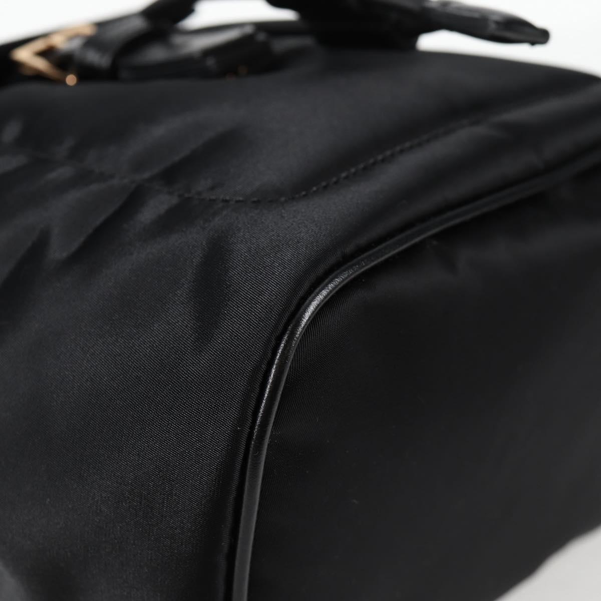 Versace Black Nylon Medusa