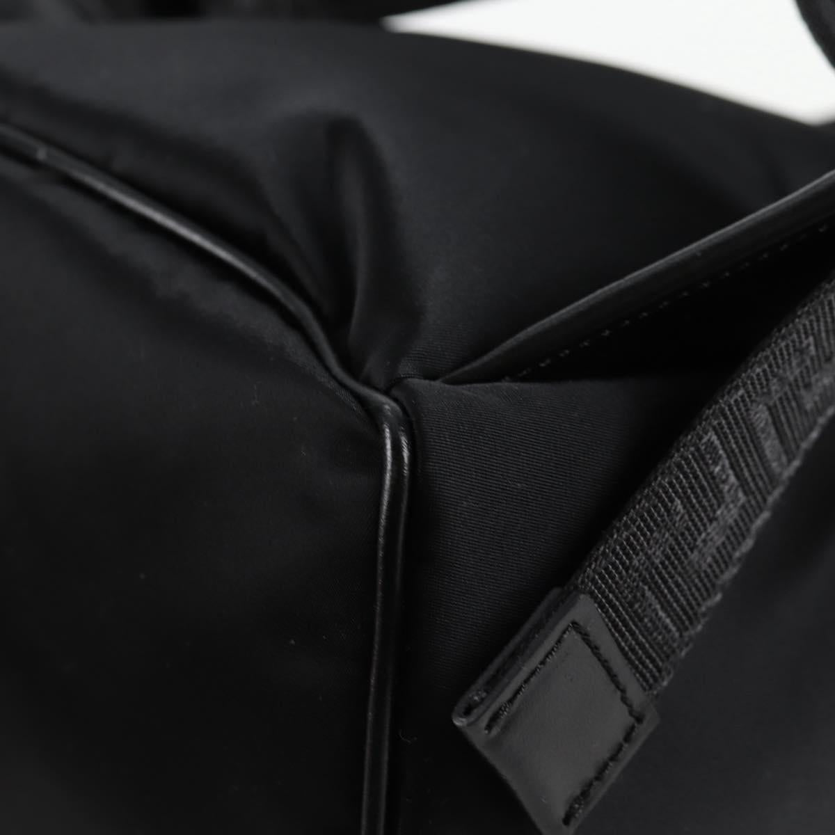 Versace Black Nylon Medusa