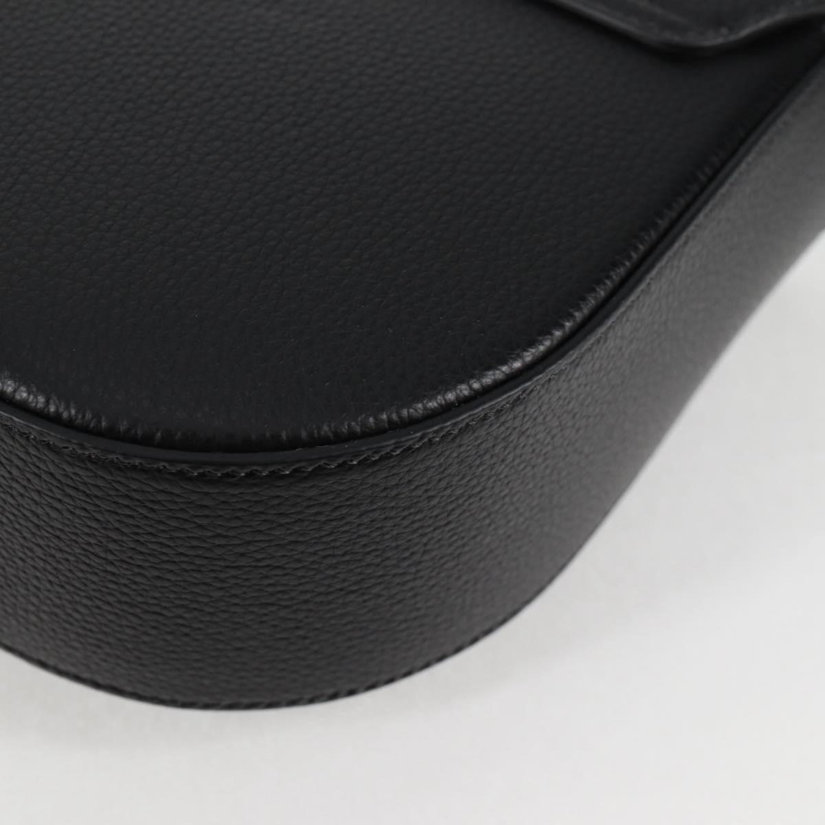 Versace Black Leather Medusa