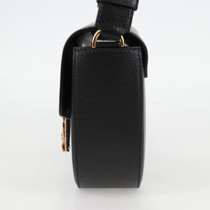 Versace Black Leather Medusa